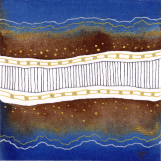 Rhythms of Color and Form - Golden Passage